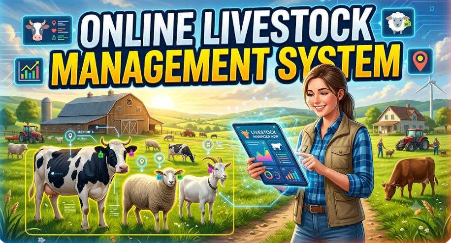 Online Livestock Management System