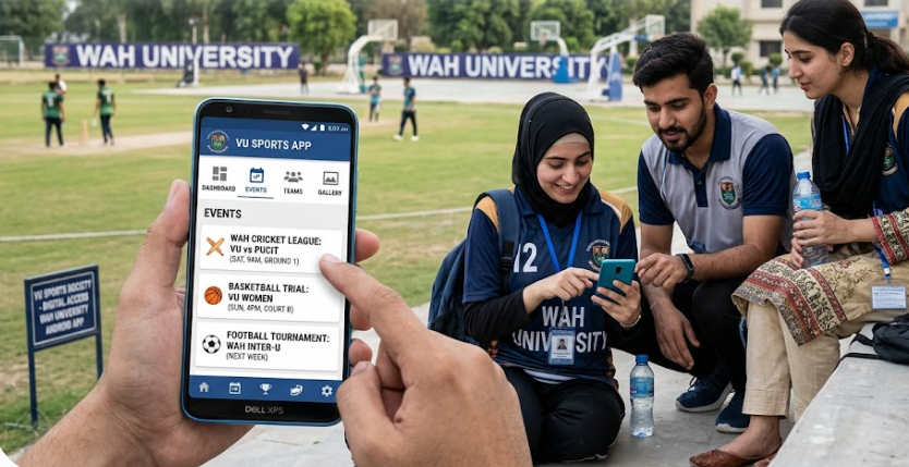 Android App for VU Sports Society 07